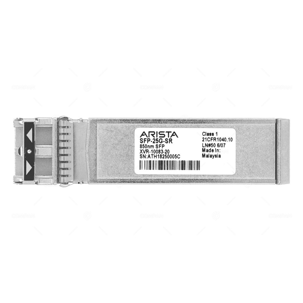 SR-25G-SR ARISTA OPTICAL TRANSCEIVER MODULE 25G SFP28 SR LC 850NM 100M
